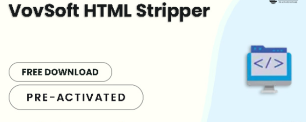 VovSoft HTML Stripper