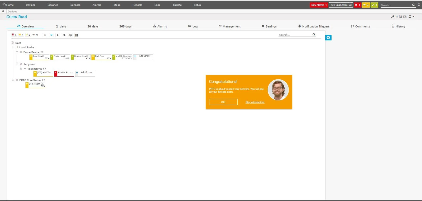 PRTG Network Monitor V25.1.102.1373