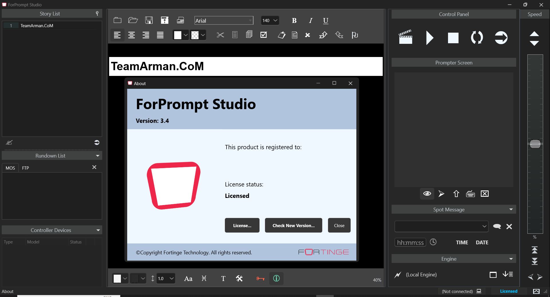 ForPrompt Studio