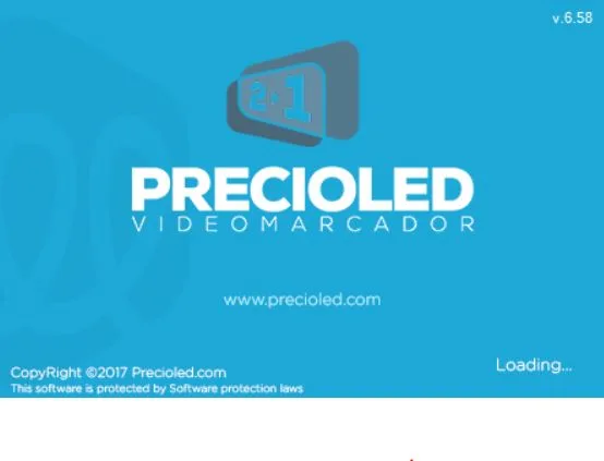 Videomarcador Precio LED