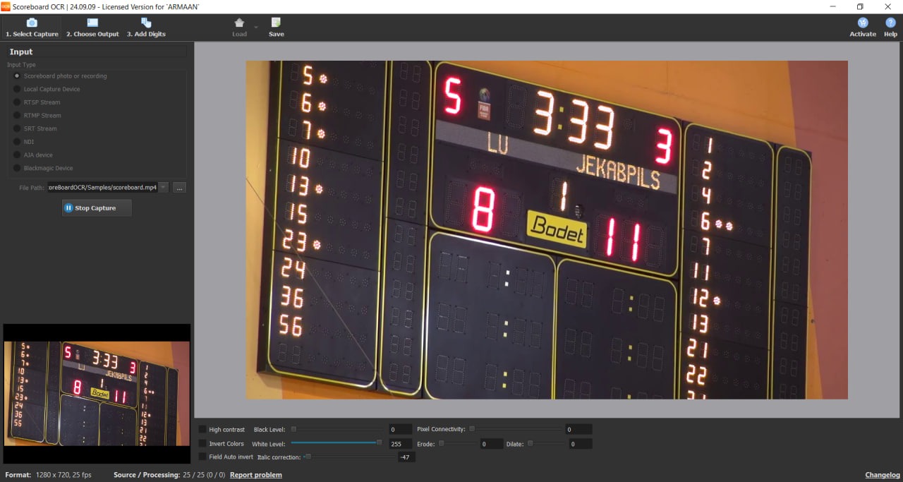 Scoreboard OCR V24.09.09