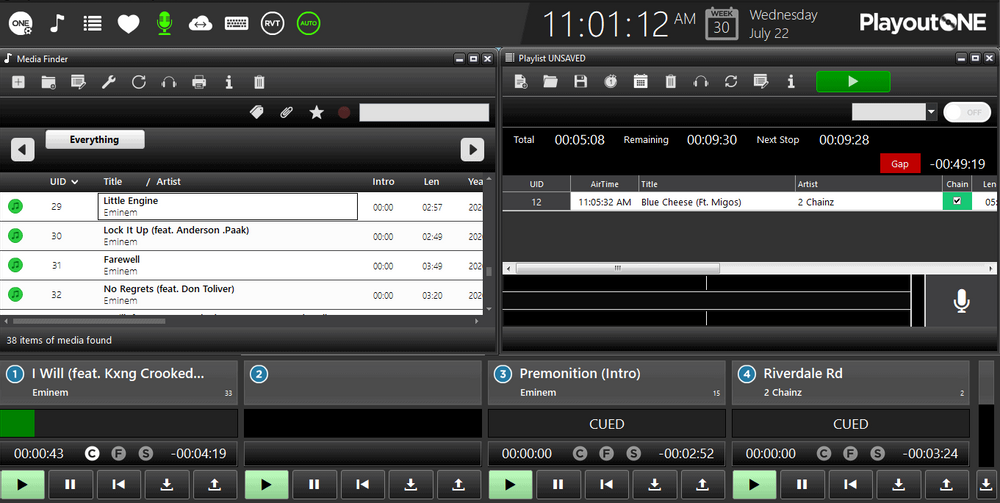 PlayOutONE Suite
