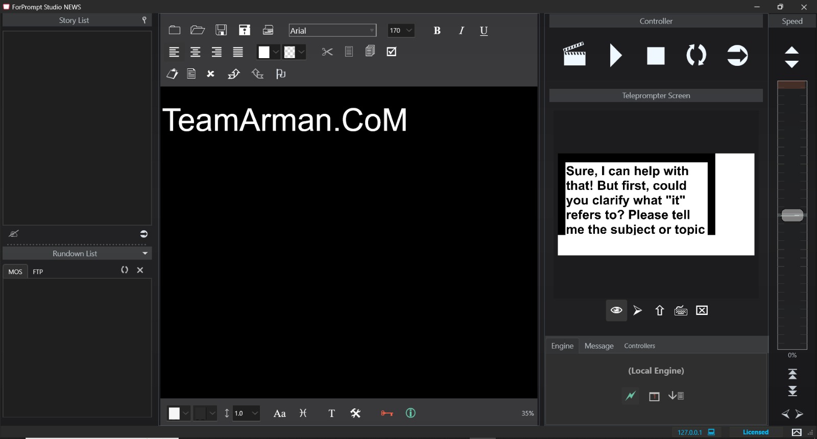 ForPrompt Studio