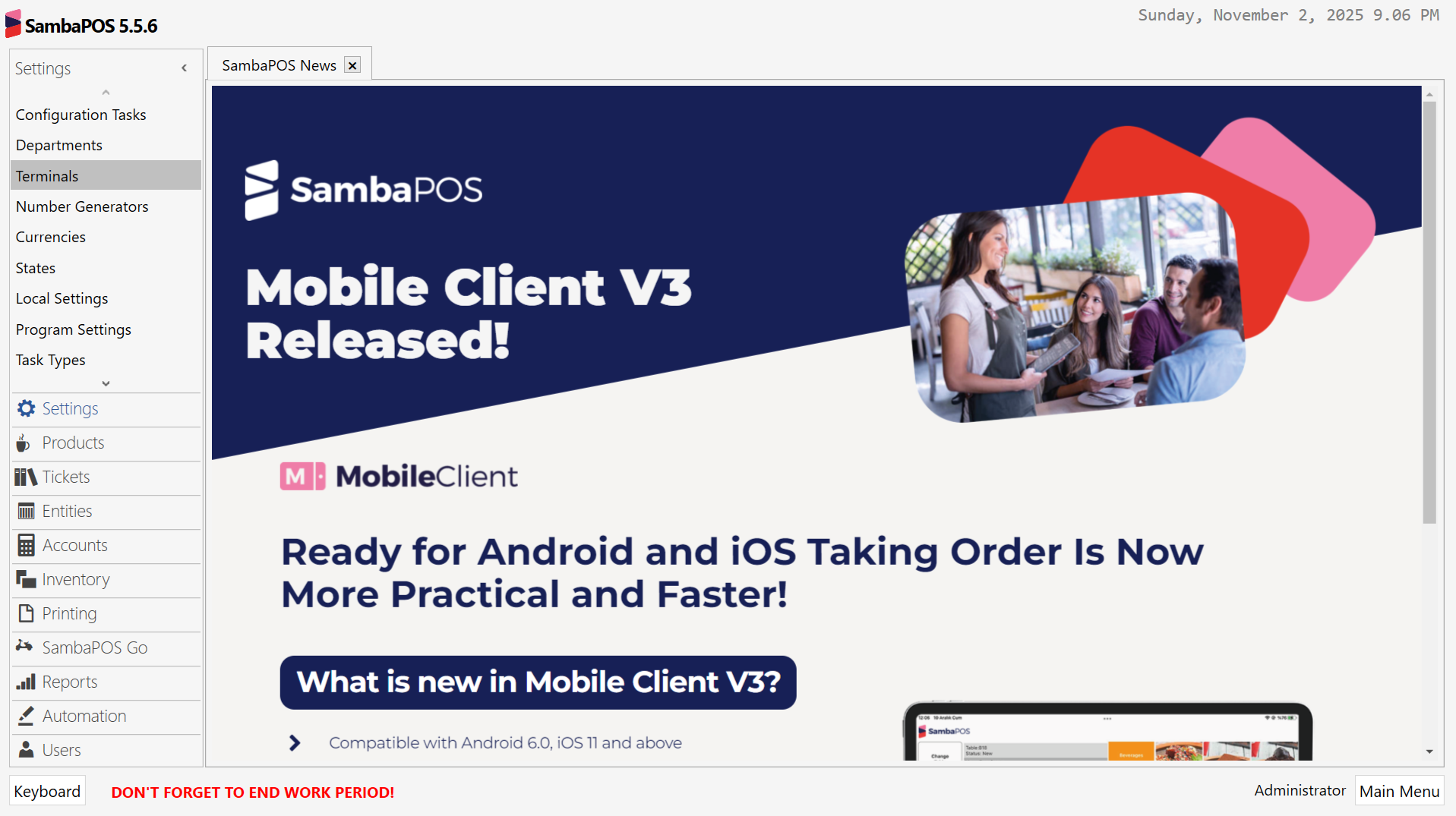 Samba POS