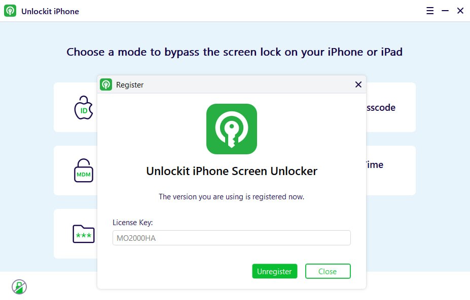 Unlockit iPhone