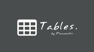 Tables for Revit