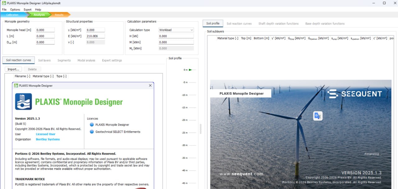 PLAXIS Monopile Designer