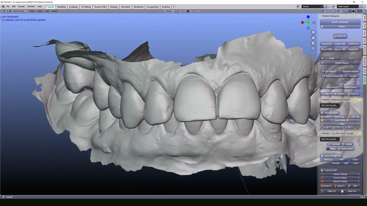 Blender 4 Dental