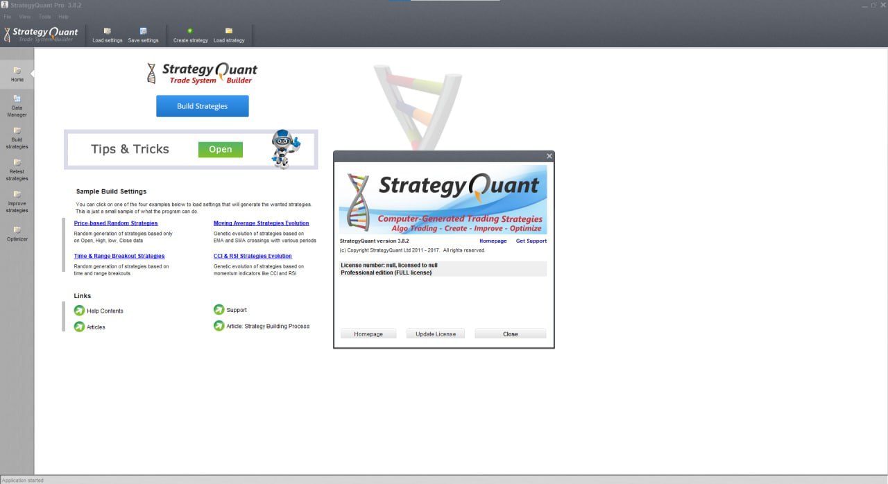 StrategyQuant Pro