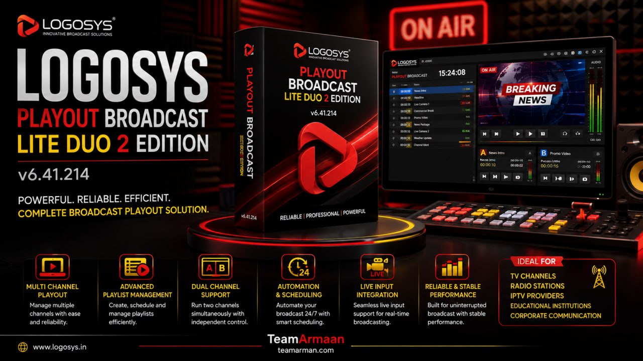 Logosys Playout Broadcast